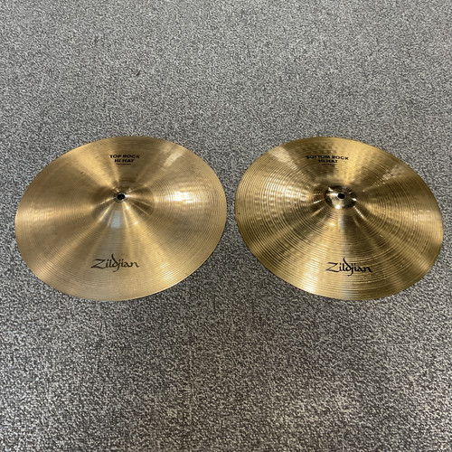 Used ZILDJIAN 14 ROCK HI HATS 41106-S000094809