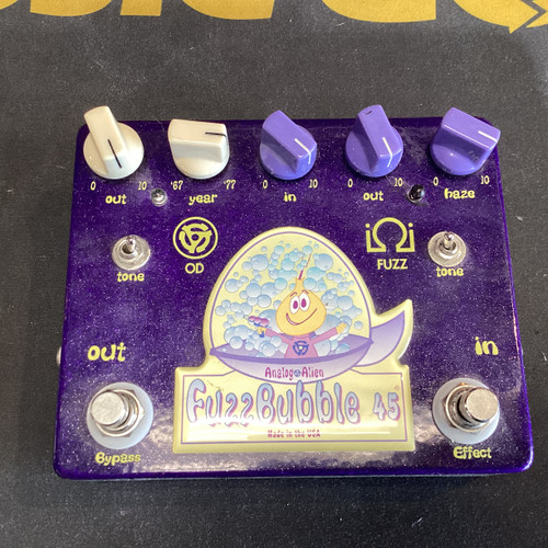 Used Analog Alien FUZZBUBBLE 45 Fuzz Pedal 40111-S000188306