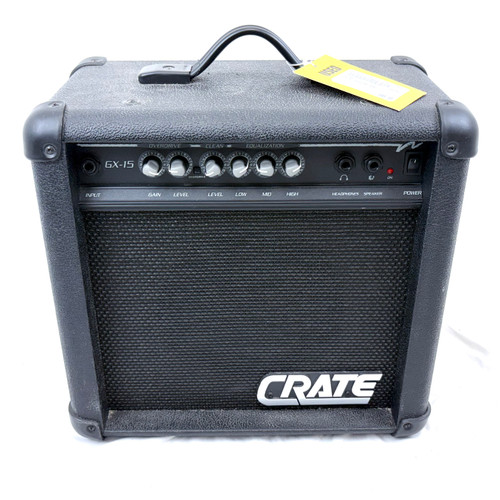 Used Crate GX-15 GUITAR AMP 1 x 10 Solid State Amplifier 1 x 10 41124-S000205304
