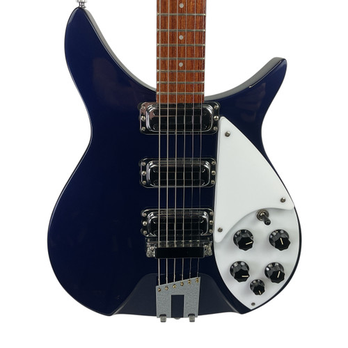 Used Rickenbacker 350V63 Double Cut Electric Guitar Blue 6-String 41120-S000034333