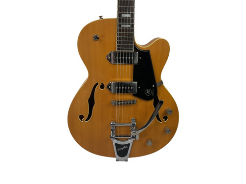 Vist Large View of Product Image Which is Used Reverend PETE ANDERSON PA-1 Semi-Hollow Electric Guitar Natural 6-String 41120-S000034337