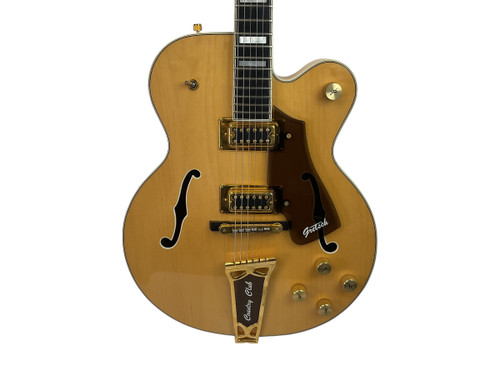Vist Large View of Product Image Which is Used Gretsch 7576 COUNTRY CLUB Semi-Hollow Electric Guitar Natural 6-String 41120-S000034338