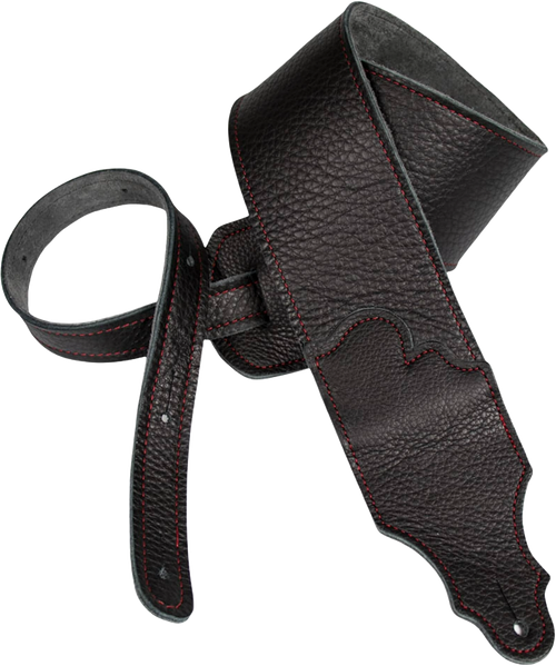 Vist Large View of Product Image Which is New Franklin Original Leather Black with Red Stitching
