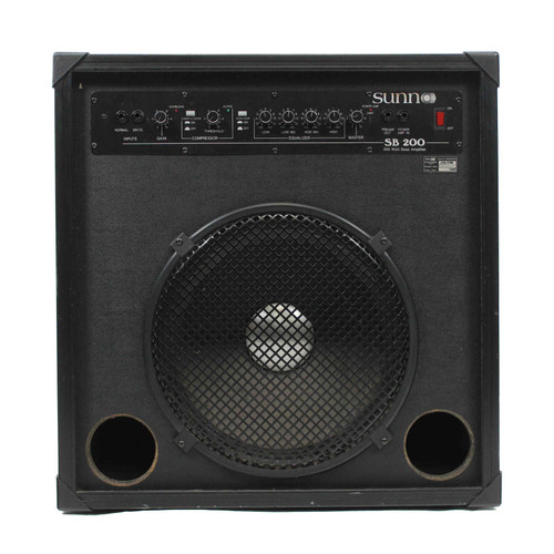 Used Sunn SB200 1 x 15 Bass Combo Amplifier 1 x 15