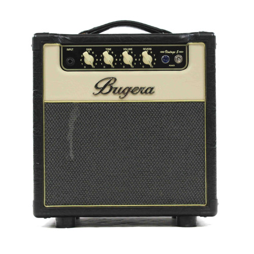 Used Bugera VINTAGE 5 V5 1 x 8 Tube Combo Amplifier 1 x 8