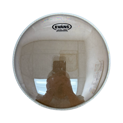 Used Evans 12-INCH G2 LEVEL 360 CLEAR Tom Drum Head 41126-S000090487