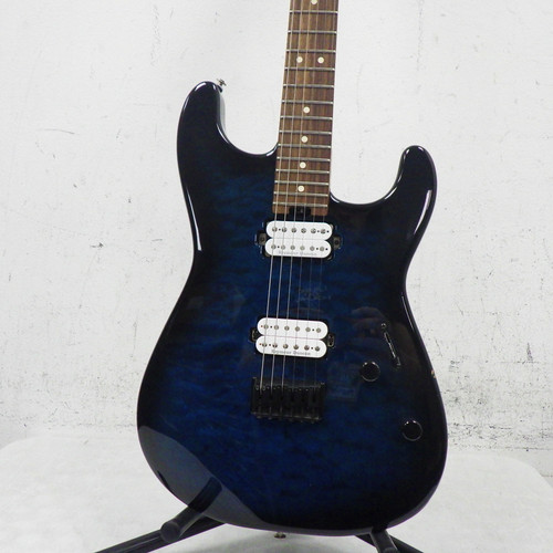 Vist Large View of Product Image Which is Used Charvel Pro Mod San Dimas Style 1 HH Electric Guitar Blue 40042-S000259937