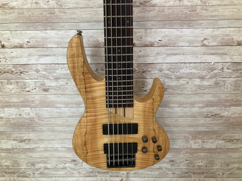 Used LTD B-206SM 6-ST SPALTED MAPLE Bass Guitar  41112-S000097625