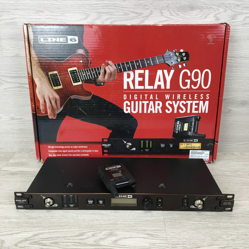Vist Large View of Product Image Which is Used Line 6 RELAY G90 WIRELESS SYSTEM Rackmount Instrument Wireless 41124-S000205311