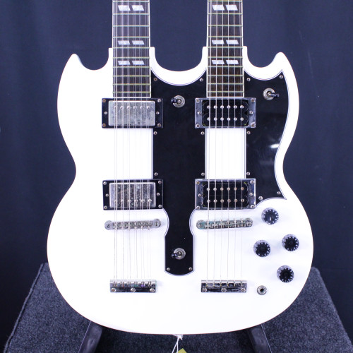 Vist Large View of Product Image Which is Used Epiphone G-1275 DOUBLE NECK SG SG Type Electric Guitar White Other