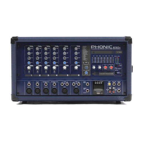 Used Phonic 630R Powered Mixer