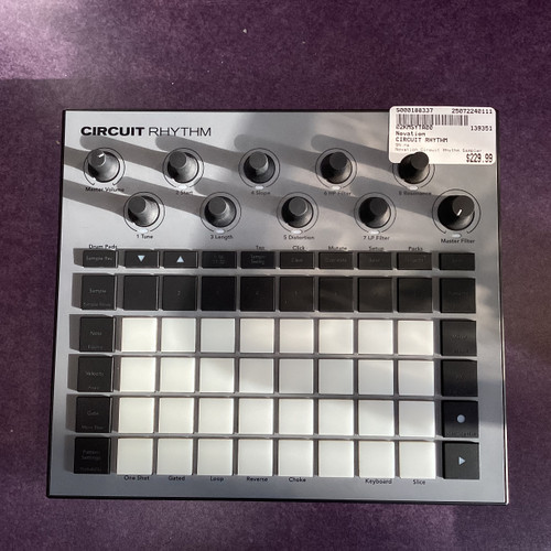 Used Novation CIRCUIT RHYTHM Compact Synthesizer Compact 40111-S000188337