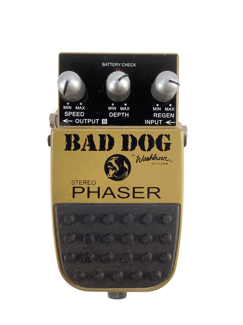 Used Washburn Bad Dog Stereo Phaser Pedal 41115-S000113372