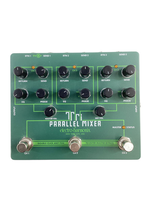 Used Electro Harmonix Parallel Mixer Pedal w/AC 41115-S000113370