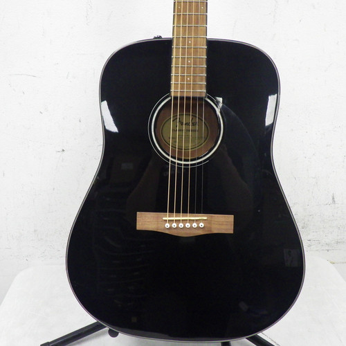 Vist Large View of Product Image Which is Used Fender CD 60 Acoustic Guitar Black 40042-S000259956