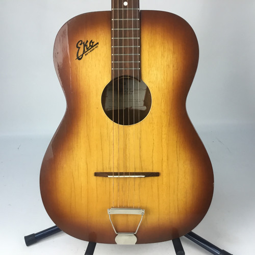 Vist Large View of Product Image Which is Used EKO P2 MODEL Laminate Top Acoustic Guitar Sunburst 41110-S000070083