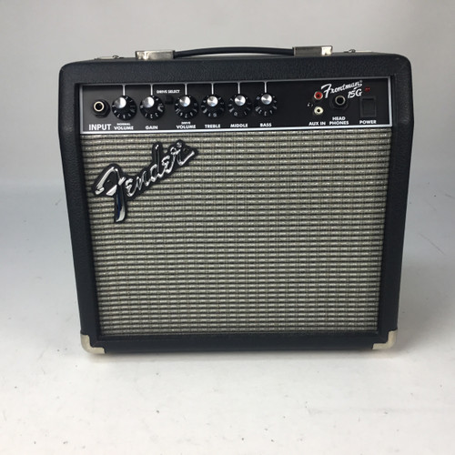 Vist Large View of Product Image Which is Used Fender FRONTMAN 15G 1 x 5 Solid State Amplifier 1 x 5 41110-S000070082