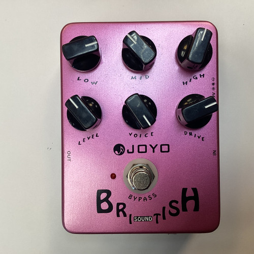 Used Joyo BRITISH SOUND Distortion Pedal 40111-S000188347