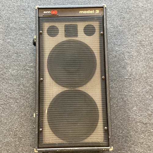 Vist Large View of Product Image Which is Used Sunn MODEL 3 2 x 12 Guitar Speaker Cabinet 2 x 12 40111-S000188361