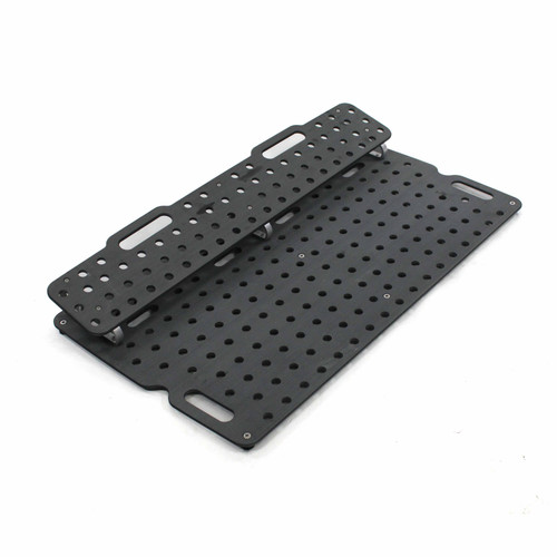 Used Holeyboard TWO TIER WOODEN PEDALBOARD Pedal Board