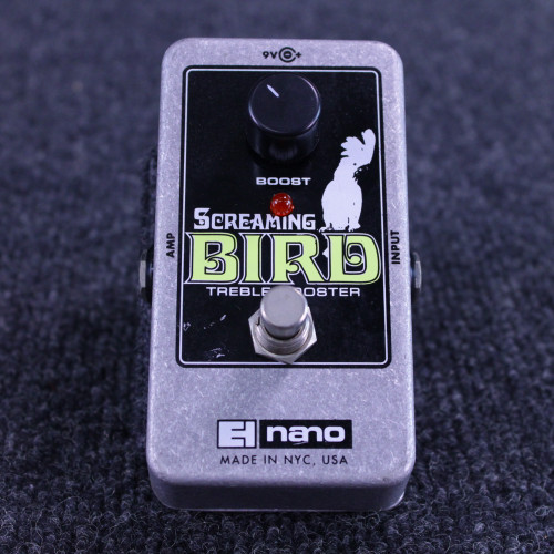 Vist Large View of Product Image Which is Used Electro Harmonix (E/H) SCREAMING BIRD Boost Pedal