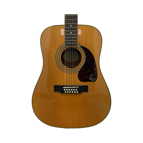Used Epiphone DR-212 12-STRING Acoustic Guitar Natural 41126-S000090518