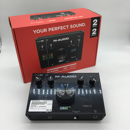 Vist Large View of Product Image Which is Used M-Audio AIR 192 4 INTERFACE Compact Recording Device 41124-S000205340