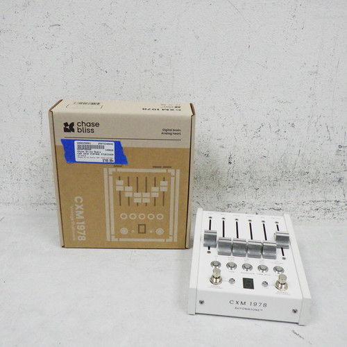 Vist Large View of Product Image Which is Used Chase Bliss Audio CXM 1978 Vintage Studioverb Reverb Pedal 40042-S000259981