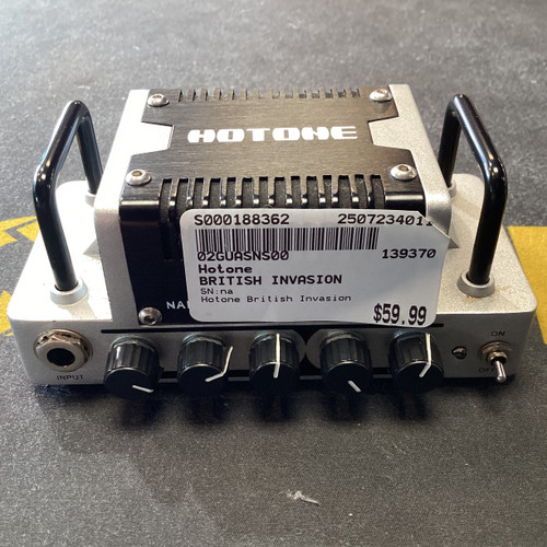 Vist Large View of Product Image Which is Used Hotone BRITISH INVASION Solid State Guitar Head 40111-S000188362