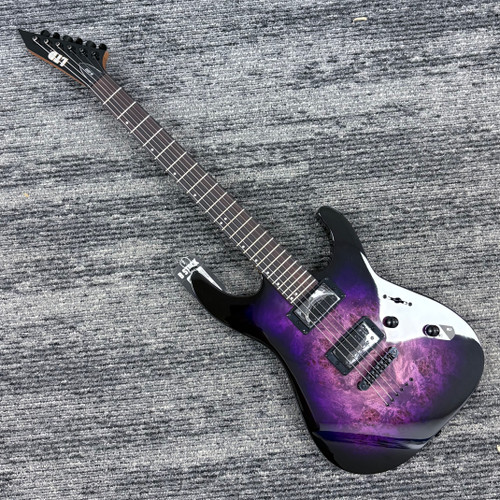 Vist Large View of Product Image Which is LTD M-200DX Purple Burst Electric Guitar B-STOCK 41124-S000205347