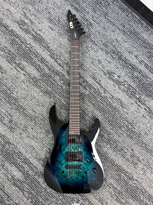 Vist Large View of Product Image Which is LTD M-200DX Blue Burst Electric Guitar B-STOCK 41124-S000205347