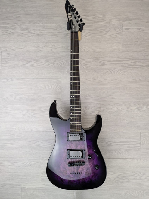 Vist Large View of Product Image Which is LTD M-200DX Purple Burst Electric Guitar B-STOCK 41124-S000205347