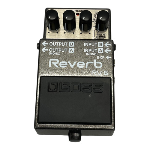 Vist Large View of Product Image Which is Used Boss REVERB RV-6 Reverb Pedal 41117-S000051527