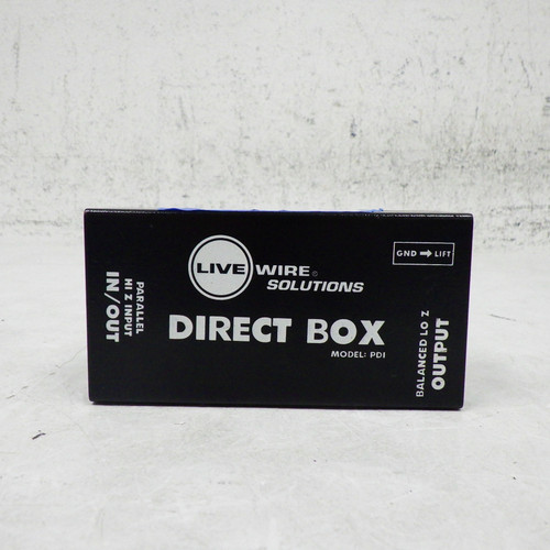 Vist Large View of Product Image Which is Used Live Wire Solutions DI Direct Box 40042-S000259988