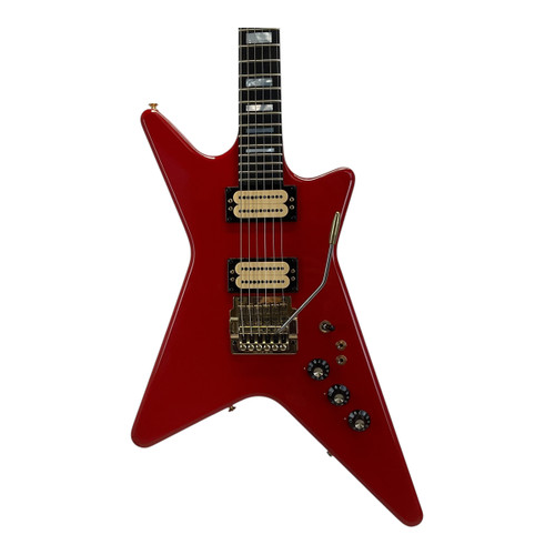 Vist Large View of Product Image Which is Vintage 1980s Carvin V220 Electric Guitar Red 6-String 41117-S000051528