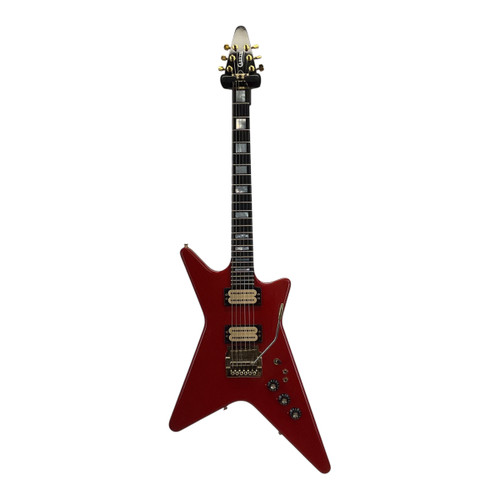 Vist Large View of Product Image Which is Used Carvin V220 Vintage Pointy Electric Guitar Red 6-String 41117-S000051528