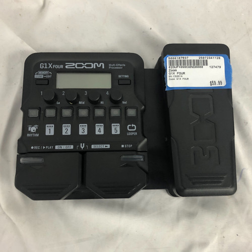 Vist Large View of Product Image Which is Used Zoom G1X FOUR Multi-FX Pedal 41128-S000107037