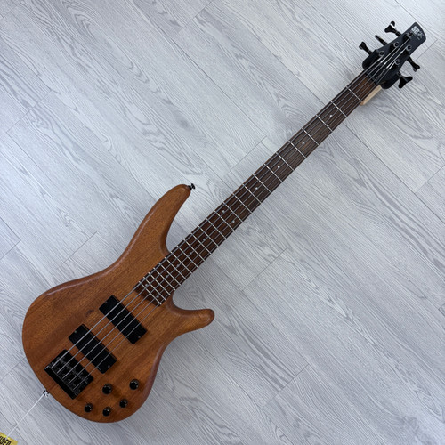 Vist Large View of Product Image Which is Used Ibanez SR485 J Type Bass Guitar Wood 5-String