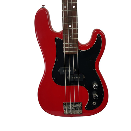 Vist Large View of Product Image Which is Used Memphis B-20 R P Type Bass Guitar Red 4-String 41120-S000034357