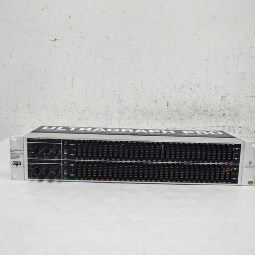 Vist Large View of Product Image Which is Used Behringer Ultra Graph Pro Rackmount Equalizer 40042-S000260018