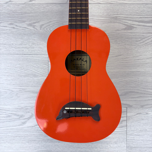 Vist Large View of Product Image Which is Used Makala MK-SD/OR UKULELE DOLPHIN SERIES Ukulele Orange 41124-S000205370