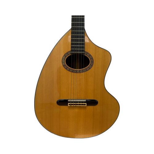 Vist Large View of Product Image Which is Used Westbury MODEL W-5000 Vintage Solid Top Acoustic Guitar Natural 41126-S000090522