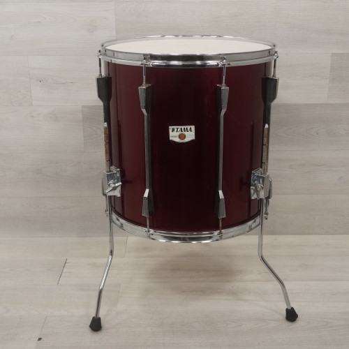 Vist Large View of Product Image Which is Used Tama 16x16 Rockstar Dx Wine Red Floor Tom 40015-S000329144
