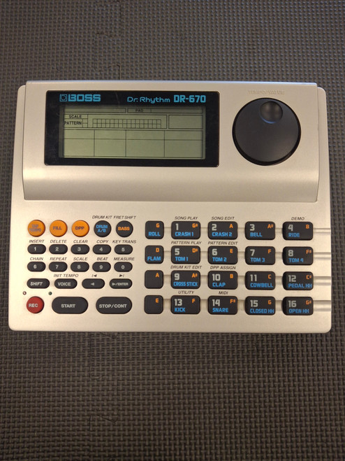 Vist Large View of Product Image Which is Used Boss DR-670 Compact Drum Machine 41116-S000048891