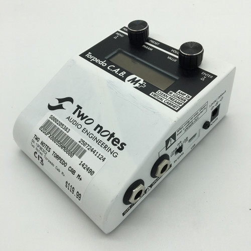 Vist Large View of Product Image Which is Used TWO NOTES TORPEDO CAB M+ Amp Modeling Pedal 41124-S000205383