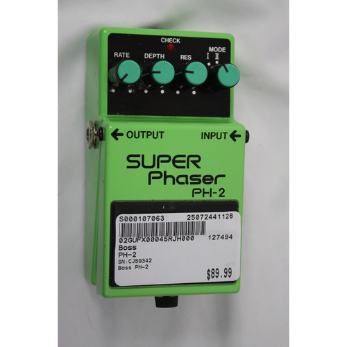 Vist Large View of Product Image Which is Used Boss PH-2 Phaser Pedal 41128-S000107063