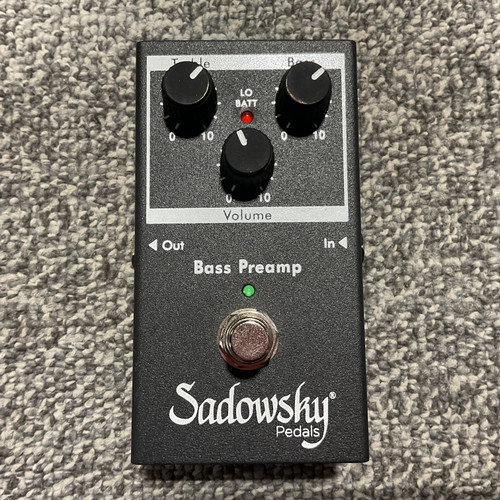 Vist Large View of Product Image Which is Used SADOWSKY SPB-2 Bass Pre-Amp Pedal 41106-S000094877