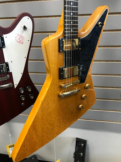 Vist Large View of Product Image Which is Used Epiphone 58 KORINA EXPLORER Pointy Electric Guitar Natural 6-String 41123-S000110239