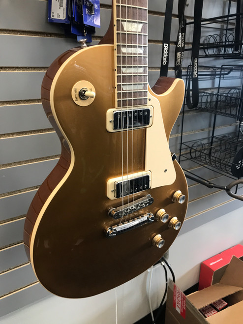 Vist Large View of Product Image Which is Used Gibson LES PAUL 70S DELUXE GOLD TOP LP Type Electric Guitar Goldtop 6-String 41123-S000110247