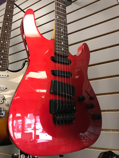 Vist Large View of Product Image Which is Used Kramer STRIKER 615ST Super S Electric Guitar Red 6-String 41123-S000110249